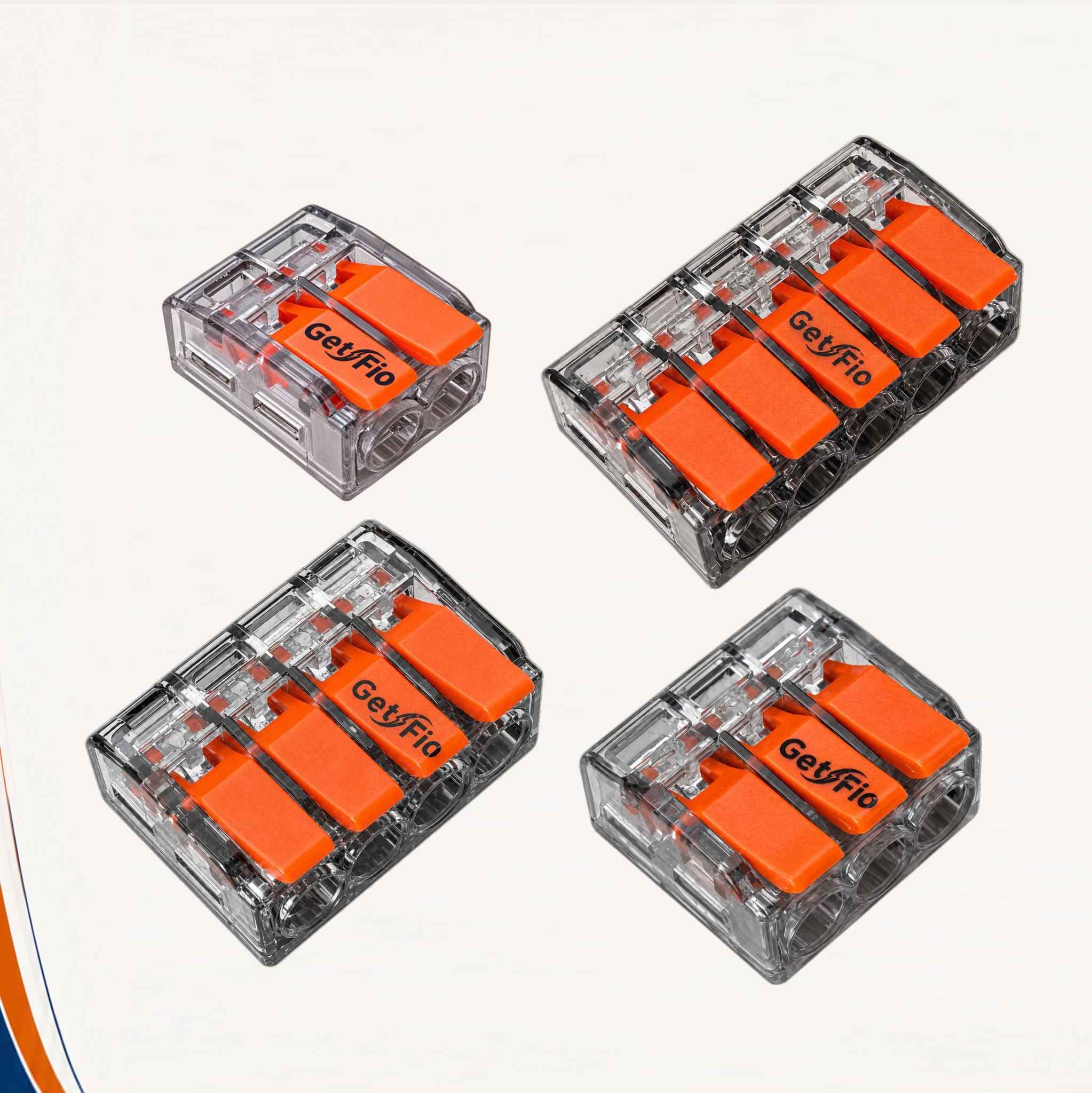 Conector de emenda de fio Getfio